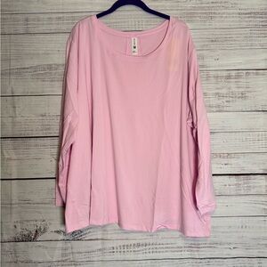 All in Motion Light Pink Long Sleeve Tee